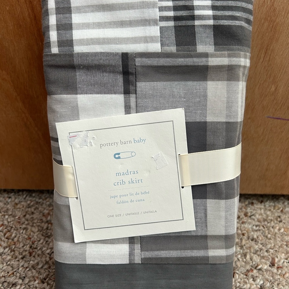 Pottery Barn Gray Bedding Set Modern Farmhouse Style
